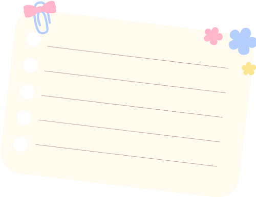 giấy note, note, giấy ghi chú, dễ thương, cute, pastel 6