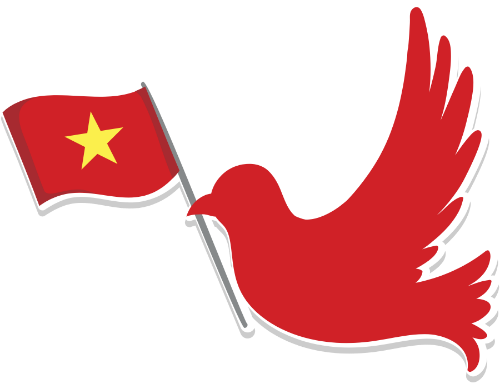 cờ, lá cờ, bồ câu