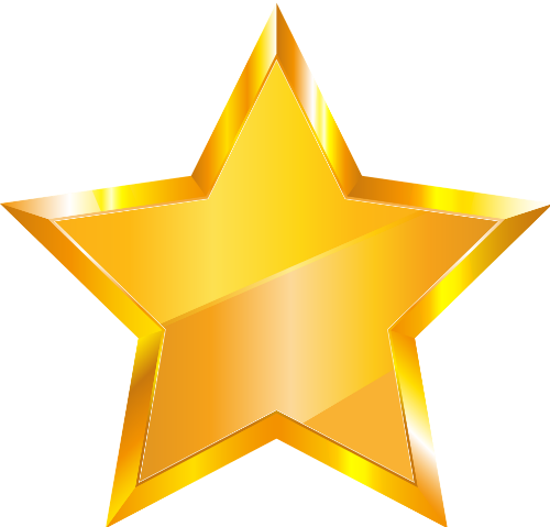 Ngôi sao, ngôi sao vàng, star, gradient 4