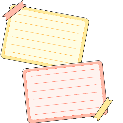 giấy note, note, giấy ghi chú, dễ thương, cute, pastel 3
