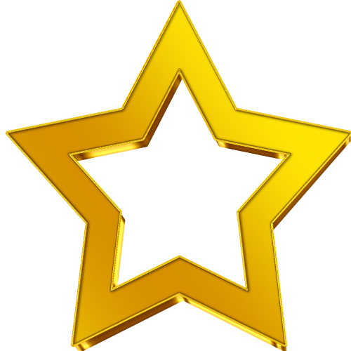 Ngôi sao, ngôi sao vàng, star, gradient 5