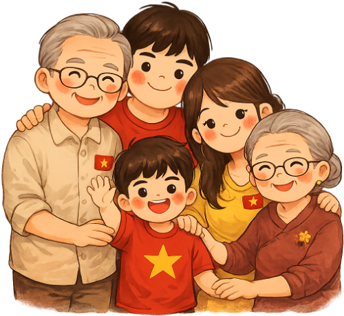 Gia đình, family, Việt Nam, 2/9, độc lập, Quốc Khánh, lễ hội, 30/4, 1/5, kỉ niệm, giải phóng 6