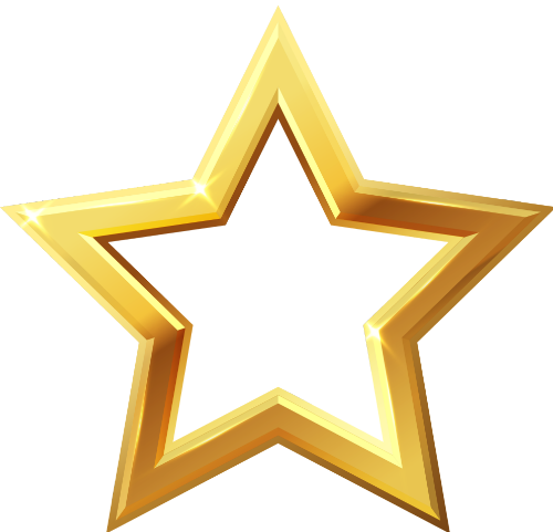 Ngôi sao, ngôi sao vàng, star, gradient 1