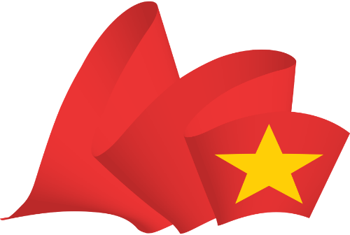 cờ, lá cờ, flag, ruy băng 2
