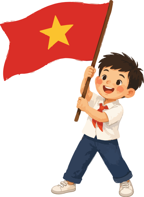 lá cờ, cờ, người cầm cờ, người Việt Nam, flag, quốc kỳ 3