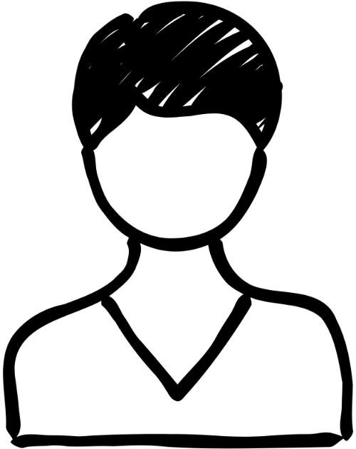 icon, vẽ tay, nhân sự, nhân viên, con người