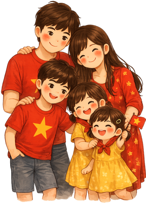 Gia đình, family, Việt Nam, 2/9, độc lập, Quốc Khánh, lễ hội, 30/4, 1/5, kỉ niệm, giải phóng