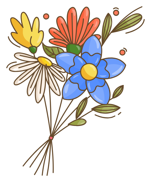 Bó hoa, flower 4