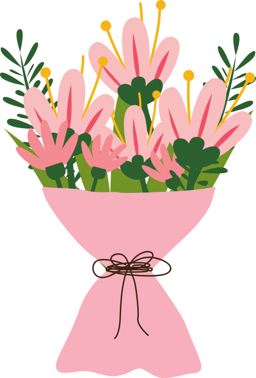 Bó hoa, flower 1