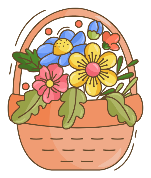 Giỏ hoa, flower