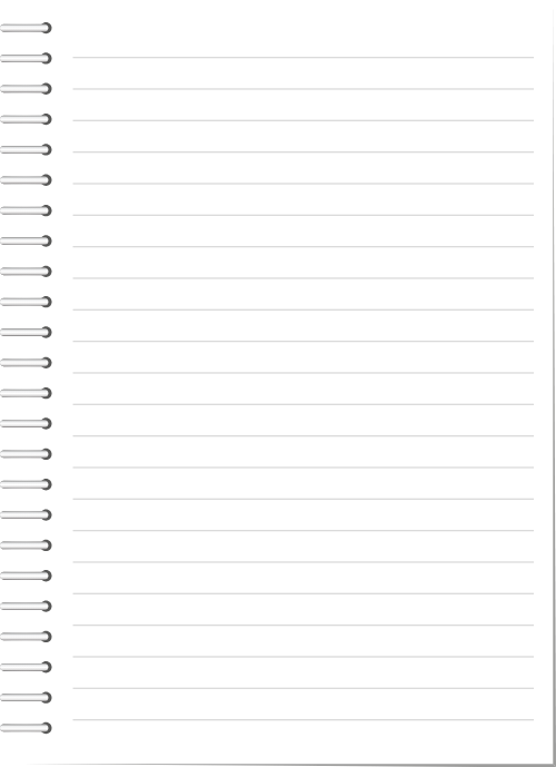 Note paper, sổ ghi chú 6