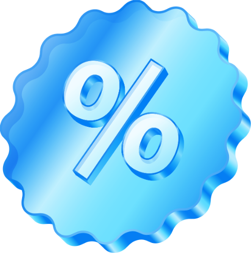Voucher, %