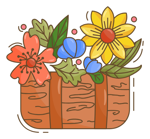 Giỏ hoa, flower