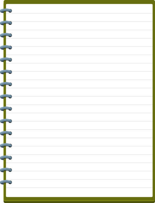 Note paper, sổ ghi chú