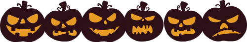 Bí đỏ ma, Haloween