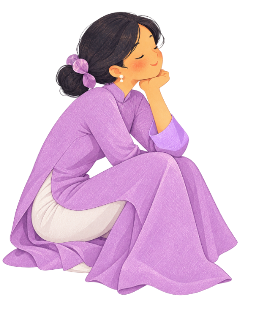 Cô gái, áo dài, truyền thống