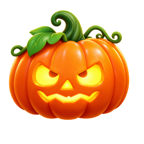 Trái bí đỏ, halloween