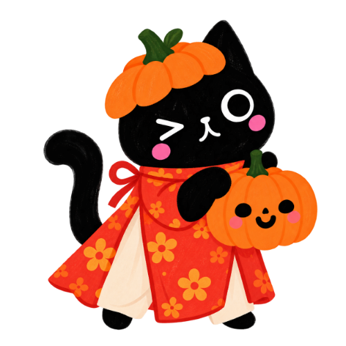 Con mèo đen, haloween 5