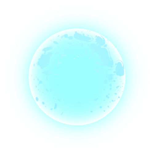 Mặt trăng, blue