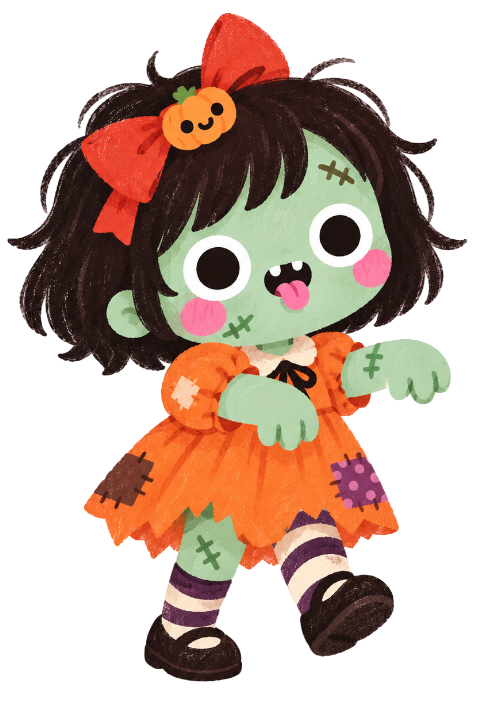 Con ma, thây ma, haloween 6