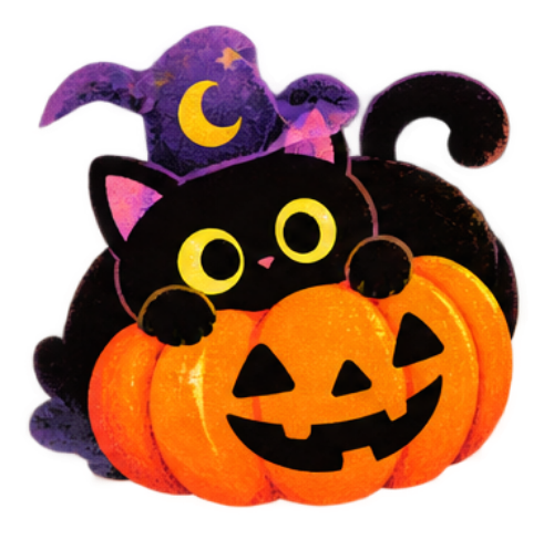 Con mèo, haloween