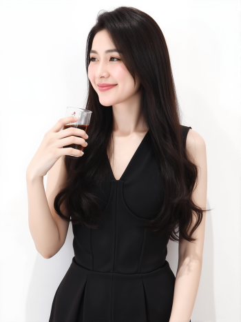 Cô gái, con gái, phụ nữ, sinh viên, nước uống, quảng cáo, Việt Nam