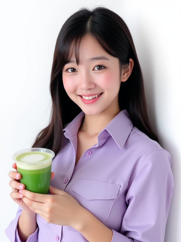 Cô gái, con gái, phụ nữ, học sinh, sinh viên, nước uống, quảng cáo, Việt Nam 24