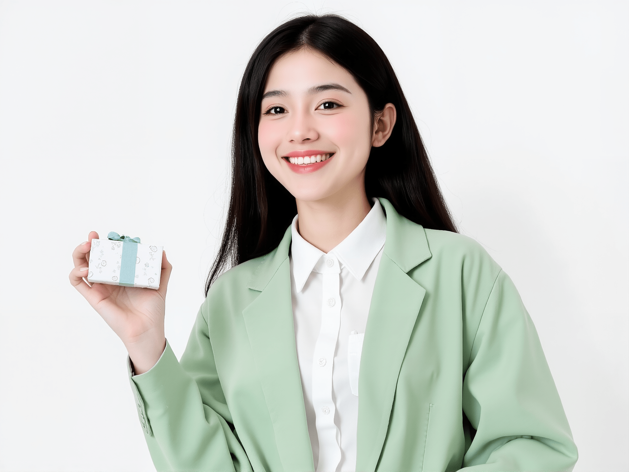 Cô gái, con gái, phụ nữ, hộp quà, sinh viên, quảng cáo, Việt Nam