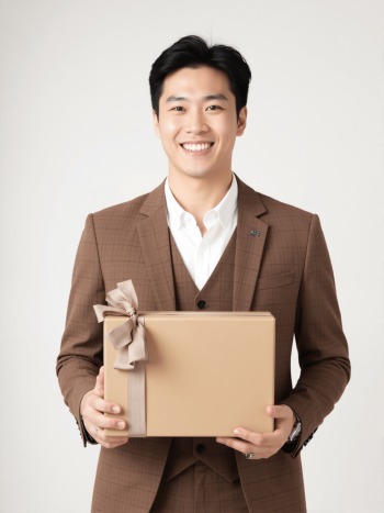 Con trai, đàn ông, nam, boy, hộp quà, nhân viên, sinh viên, quảng cáo, Việt Nam