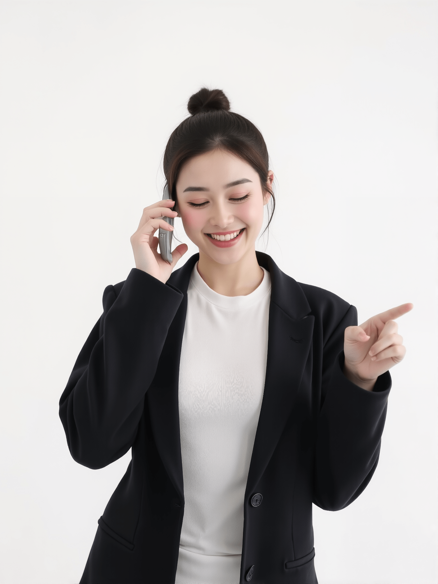 Cô gái, con gái, phụ nữ, nhân viên văn phòng, nhân viên, áo đen, quảng cáo, Việt Nam (1)