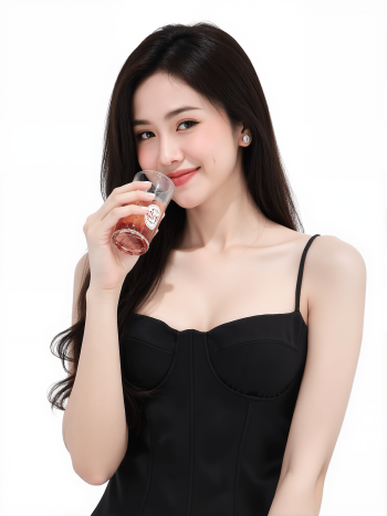 Cô gái, con gái, phụ nữ, sinh viên, nước uống, quảng cáo, Việt Nam