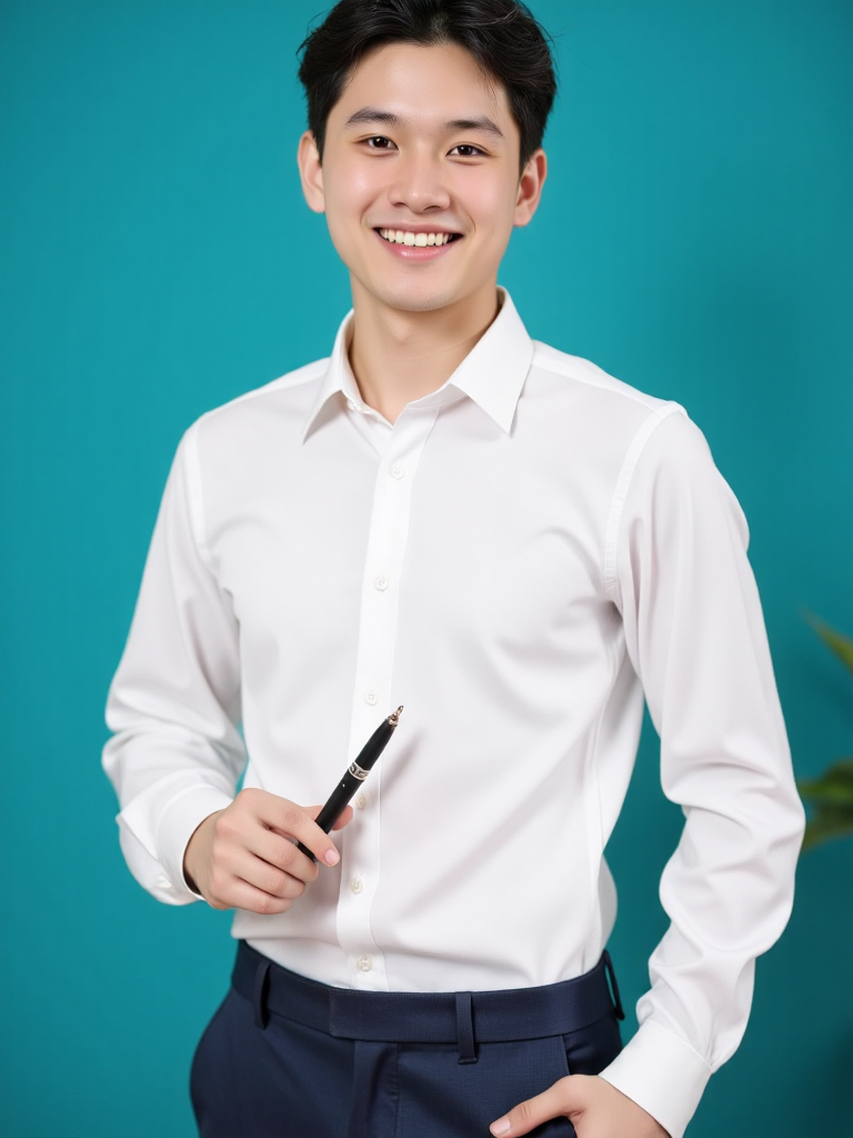 Nam, con trai, nhân viên văn phòng, cầm viết, pen, office, kinh doanh, Việt Nam