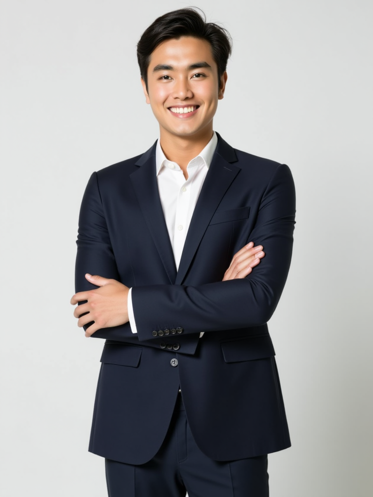 Nam, con trai, nhân viên văn phòng, khoanh tay, office, kinh doanh, Việt Nam