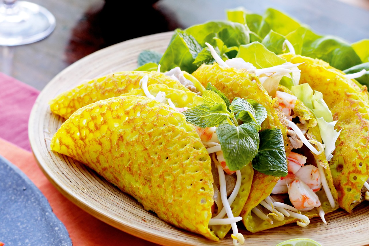 Bánh xèo, món ăn,  món ăn Việt Nam, Việt Nam, Viet Nam - 1900mmc