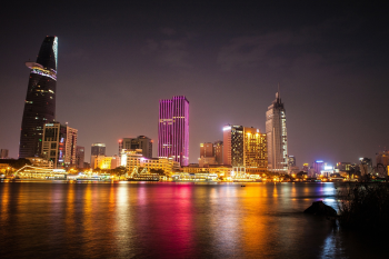 Bitexco, Sài Gòn, Hồ Chí Minh, Việt Nam, Viet Nam, bờ sông -  nguyenkhacqui