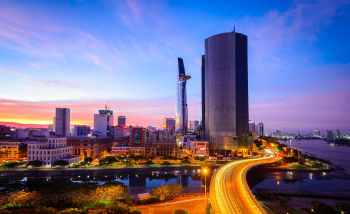 Bitexco, Sài Gòn, Hồ Chí Minh, Việt Nam, Viet Nam, bờ sông - otrotrangian