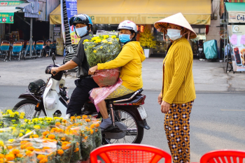 Chợ hoa, hoa, chợ Tết, xuân, miền tây, nông thôn, Việt Nam - vinhtd2