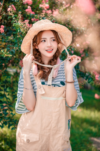 Cô gái, con gái, phụ nữ, girl, vườn hoa, mùa xuân - Long_Phung (4)