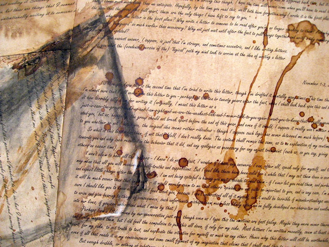 Giấy, giấy cũ, paper, nền, background -  Incygneia
