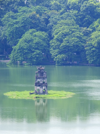 Hồ Gươm, hồ, Hoàn Kiếm, Hà Nội, Việt Nam -  nbthang