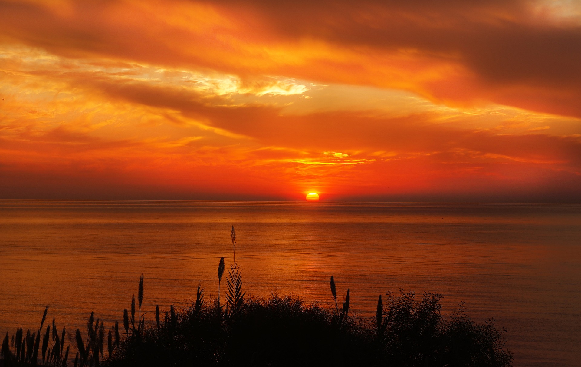 Hoàng hôn, bầu trời, sky, sunset - prunkova