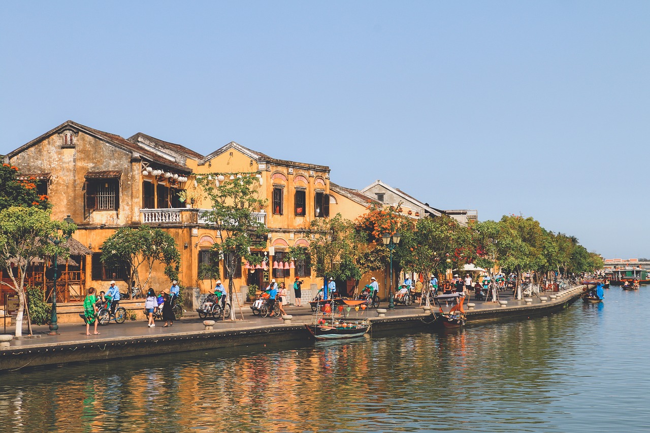 Hội An, hồ nước, nhà, Việt Nam, Viet Nam - ngphamthuytrang