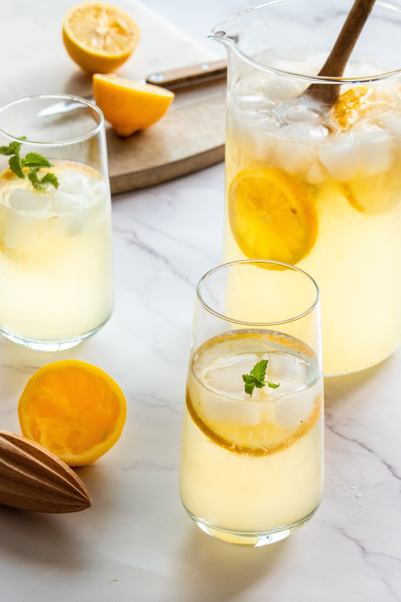 Nước chanh, nước ép chanh, chanh, lemon, trà chanh, lemon tea, nước ép, juice - blandinejoannic