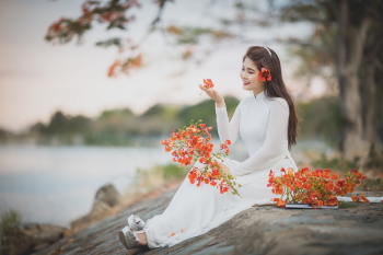 Áo dài, trang phục truyền thống, cô gái, con gái, phụ nữ, nữ, Việt Nam, Viet Nam - TieuBaoTruong (4)