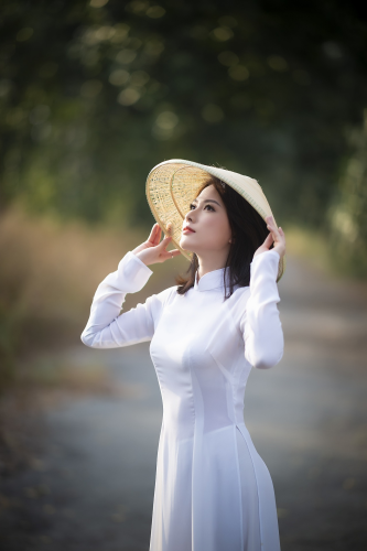 Áo dài, trang phục truyền thống, cô gái, con gái, phụ nữ, nữ, Việt Nam, Viet Nam - TieuBaoTruong