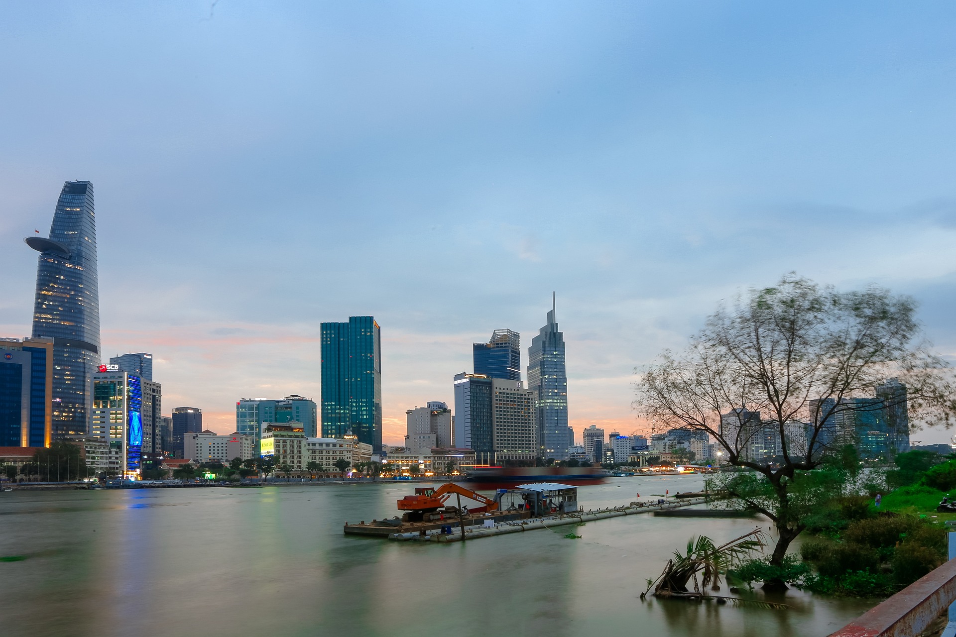 Sài Gòn, Hồ Chí Minh, thành phố, bitexco, Việt Nam - manhmocimgs