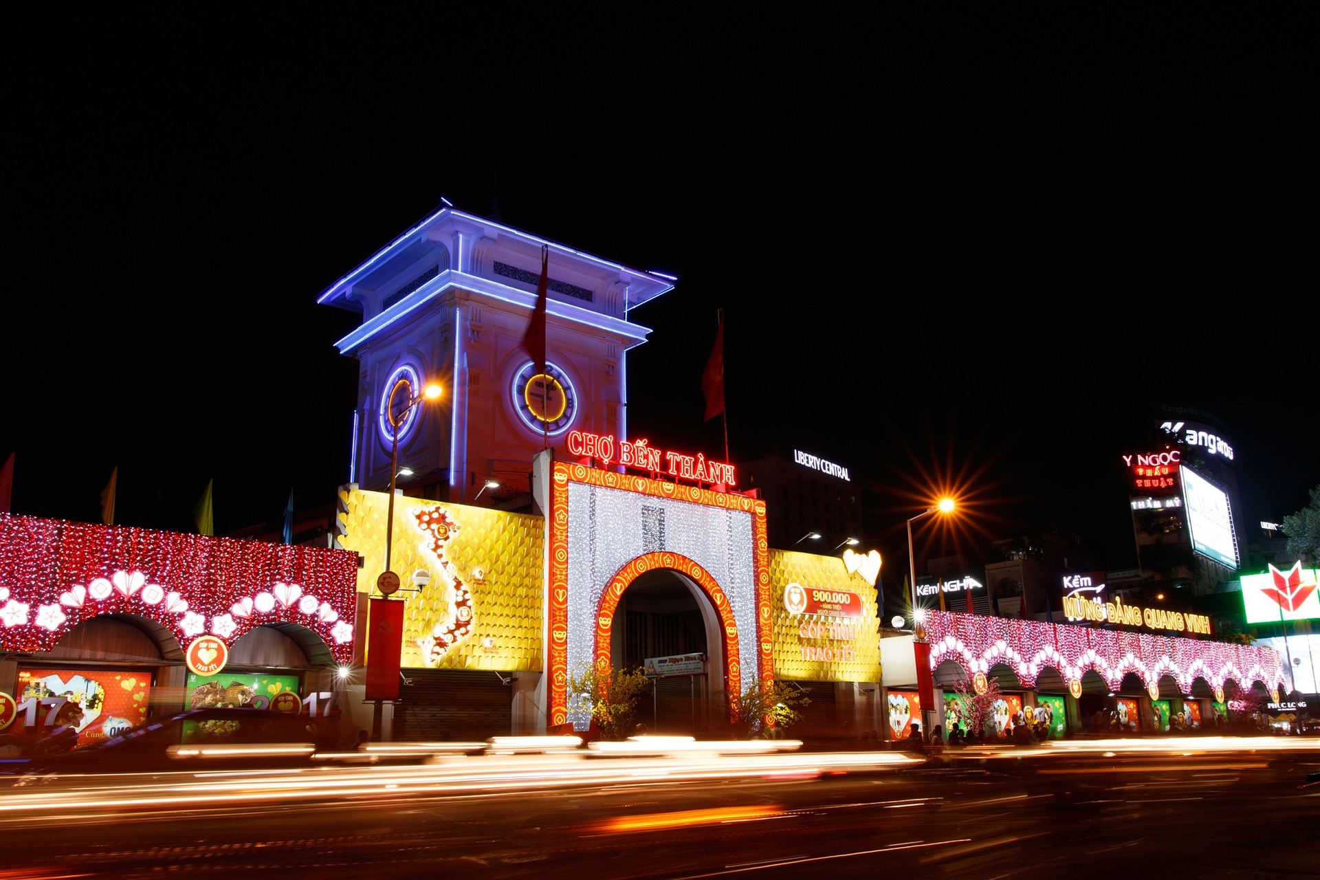 Sài Gòn, Hồ Chí Minh, thành phố, chợ Bến thành, chợ, Việt Nam - Tuan86