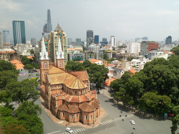 Sài Gòn, Hồ Chí Minh, thành phố, nhà thờ, nhà thờ Đức Bà, Việt Nam - phminiat