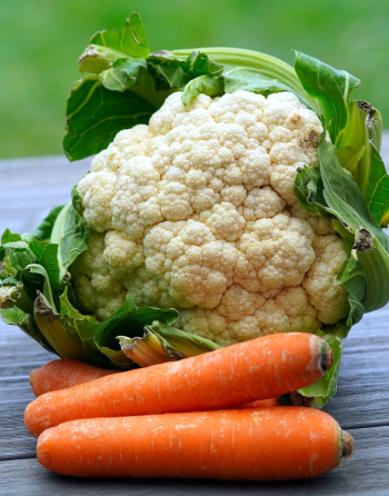 Súp lơ, bông cải trắng, rau củ, cà rốt, carrot, cauliflower -matthiasboeckel