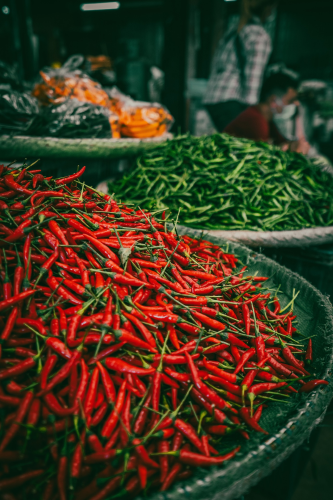 Ớt, ớt tươi, ớt sừng, rau củ, gia vị - jusuf111